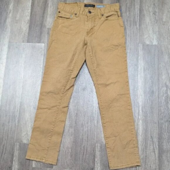 Aeropostale Skinny Khaki Pants Casual Everyday Comfort Stretch Mens 27/28 - Picture 1 of 8